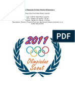 Primeras Olimpiadas de Ruta Distrito Michimalonco (1)