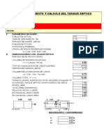 Calculo de Pozo Septico