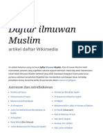 Daftar Ilmuwan Muslim - Wikipedia Bahasa Indonesia, Ensiklopedia Bebas