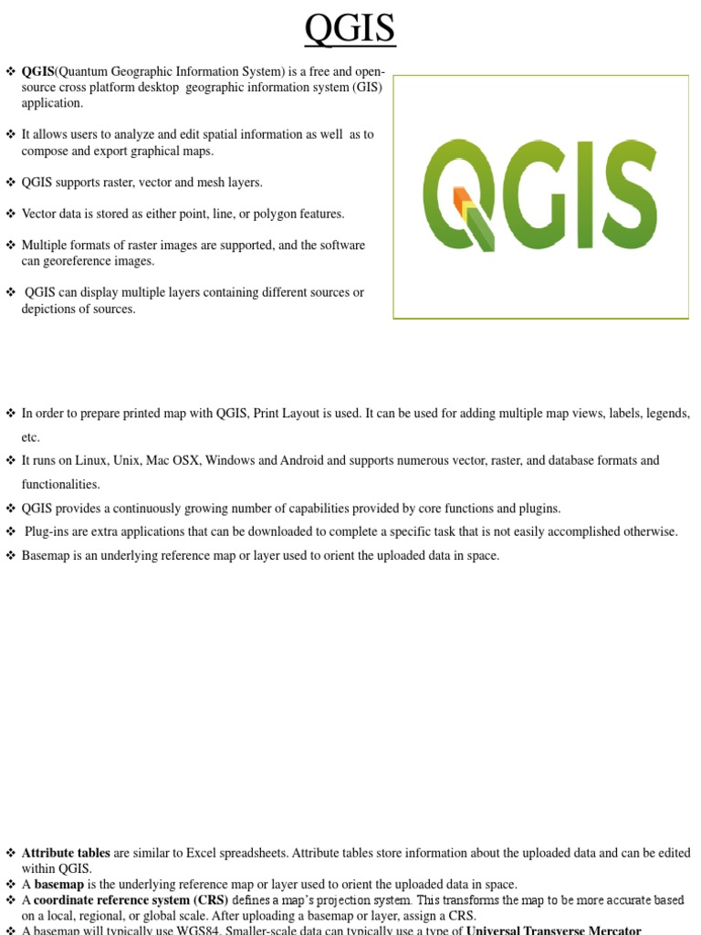 QGIS | PDF