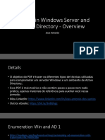 Windows Server AD and O365 Advanced PenTest