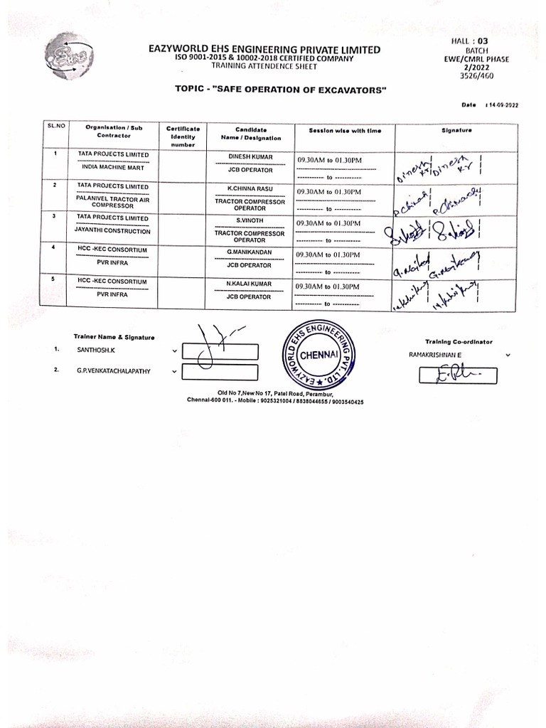 3526 460 14092022 Att Sheet | PDF