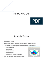 Intro Matlab