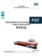 Treinamento alternadores aplicação naval