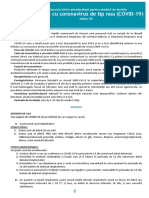 PCSPMF Infecția Cu Coronavirus de Tip Nou COVID 19 Editia VIIaprobat Prin Ordinul MS Nr.33 Din 19.01.2022 1