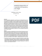 El Epitafio Como Modalidad Epigramática en El Siglo de Oro Ejemplos de Quevedo Lo Pe de Vega)