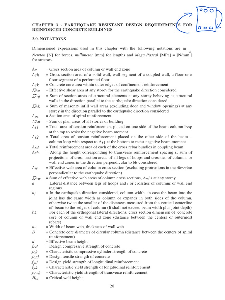 Seismic Design of Reinforced Concrete | PDF | Beam (Structure ...