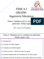 Tema 4 - Sólido Rígido - Grado en Ingeniería Mecánica