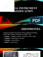 Musical Instrument Classification
