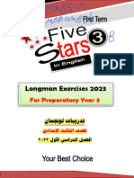 Longman+Exercises+Prep+3 +2023+Five+Stars