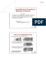Electrical and Electronic Properties of Solids