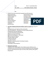 Swaha Hindu College Form 4 Notes - Regional Integration - Handout #1