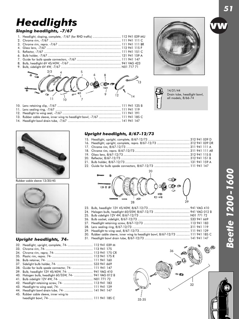 Headlights PDF Headlamp Motor Vehicle