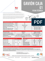 Ficha Técnica de GAVION CAJA