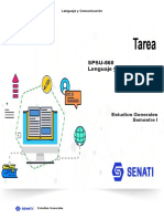 Lenguaje y comunicación: análisis de texto y categorías gramaticales