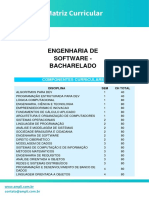 Engenharia de Software Bacharelado