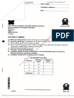 2015 KCSE Biology Paper3