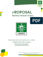 Format PPT Proposal LBM PWNU