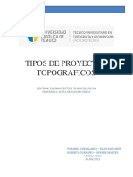 Taller Tipos de Proyectos Topograficos