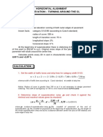 Practice 03 Superelevation