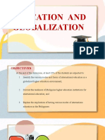 Itct Topic 6 Education and Globalization