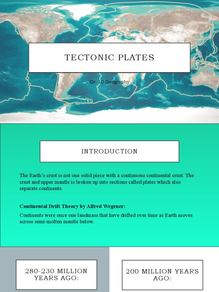 Plate Tectonics | PDF