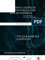 Desenho e gestão de políticas públicas com base em evidência