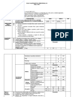 Plan Calendaristic Clasa A VII A 20202021