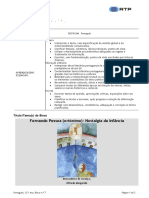 07 - Português - 12º Ano - O Tema Da Nostalgia Da Infância Na Poesia de Fernando Pessoa (Ortónimo)