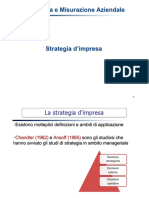 Strategia Aziendale Parte 1