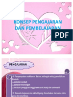 Konsep Pengajaran & Pembelajaran