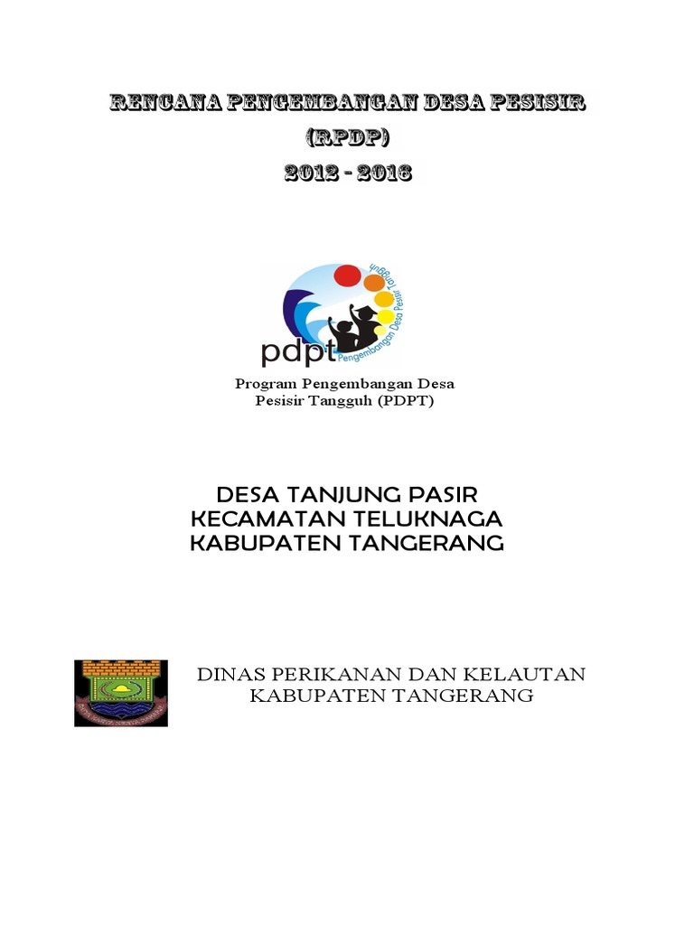 Adoc Pub Desa Tanjung Pasir Kecamatan Teluknaga Kabupaten T Pdf