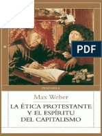 Weber Max - La Etica Protestante Y El Espiritu Del Capitalismo