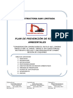 Plan Prevencion de Riesgos Ambientales