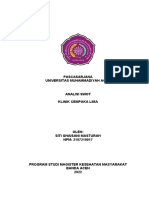 ANALISIS SWOT KLINIK CEMPAKA LIMA