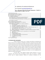 El proceso de sentencia y la elaboración final de la sentencia