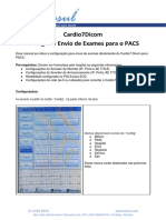 Macrosul - Cardio7Dicom - Configurar Envio de Exames para PACS