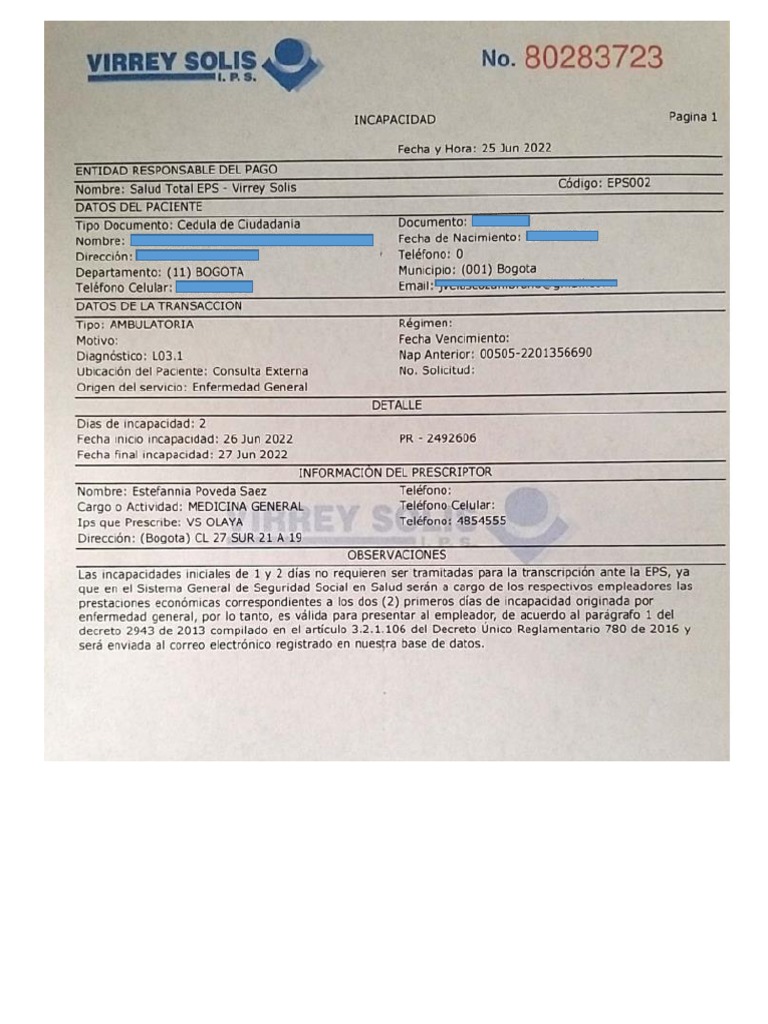 Valor Upc Adicional 2023 Salud Total