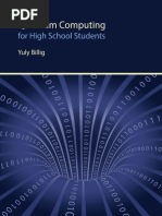 Quantum Computing For High School