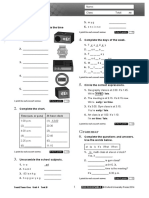 Level One Unit4 TestB