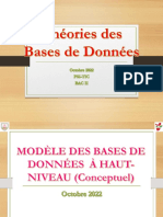 Theories Des Bases de Donnees 3 - 2023