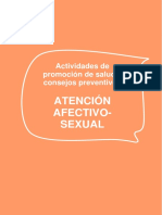 Atención Afectivo-Sexual, Junta Andalucía 2014