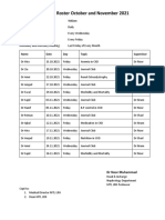 Academic Roster May-June 2022