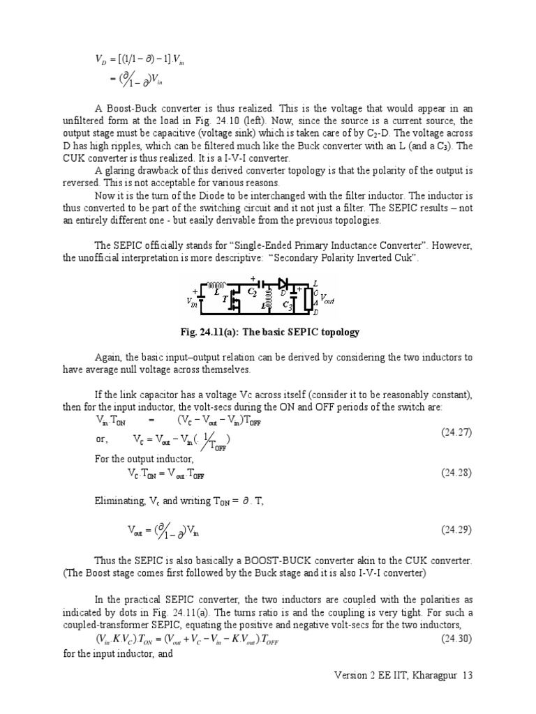 13 L24 (DK&SSG) (Pe) ( (Ee) Nptel) PDF Power Electronics