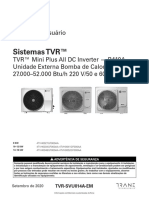 Manual TVR Mini Trane - IX