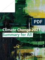 Climate Change 2021-Summary For All