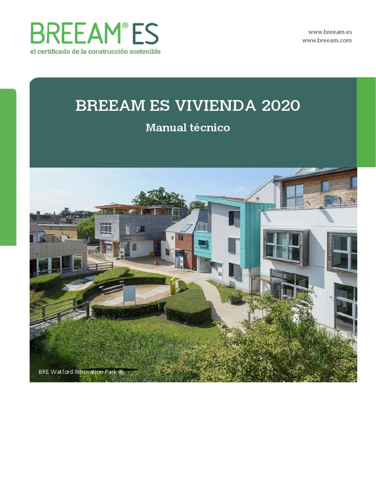 Manual BREEAM ES Vivienda 2020 ED01 | PDF