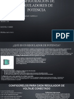 Configuración de Reguladores de Potencia