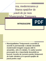 Descriere Spatii - Joaca Timisoara