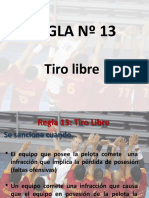 Regla 13